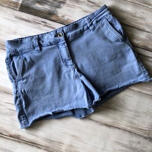 Land to Sea Woman’s Stone washed Jean Shorts Size 6